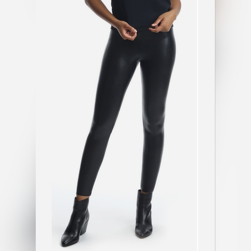 Commando Control Top Faux Leather Leggings